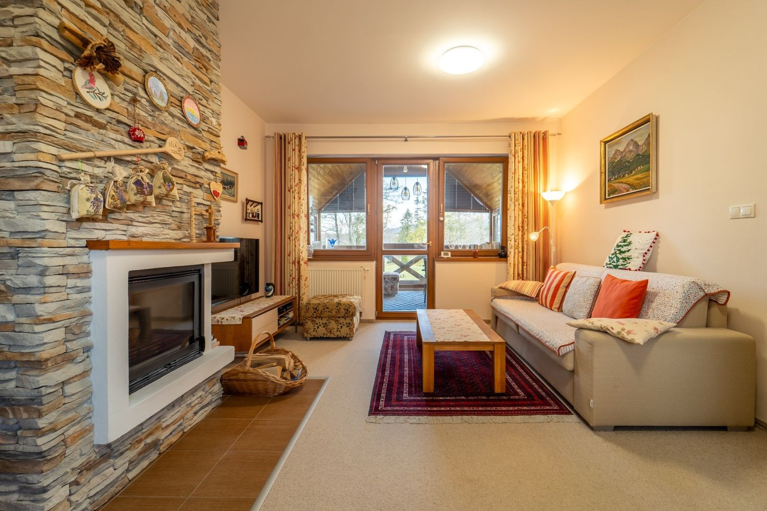 Štýlový apartmán s výhľadom na Tatranské štíty, Stará Lesná