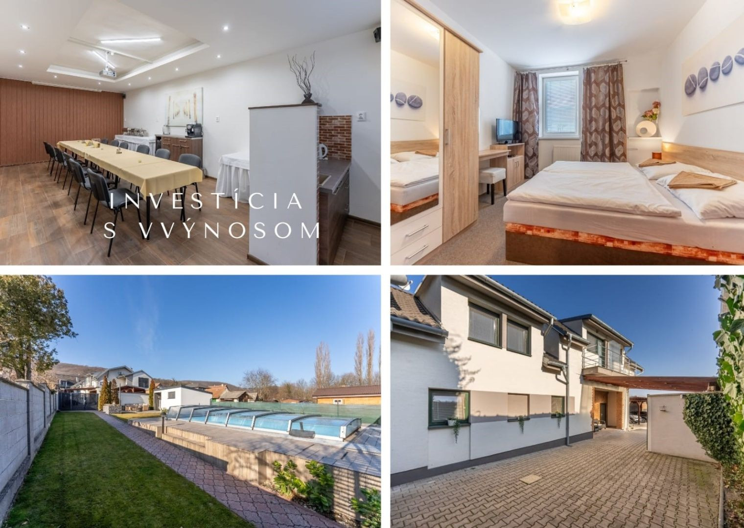 ***SKVELÁ INVESTÍCIA -  NEHNUTEĽNOSŤ  20 km od Trnavy***Podnikanie, Domov, Zabezpečený výnos***