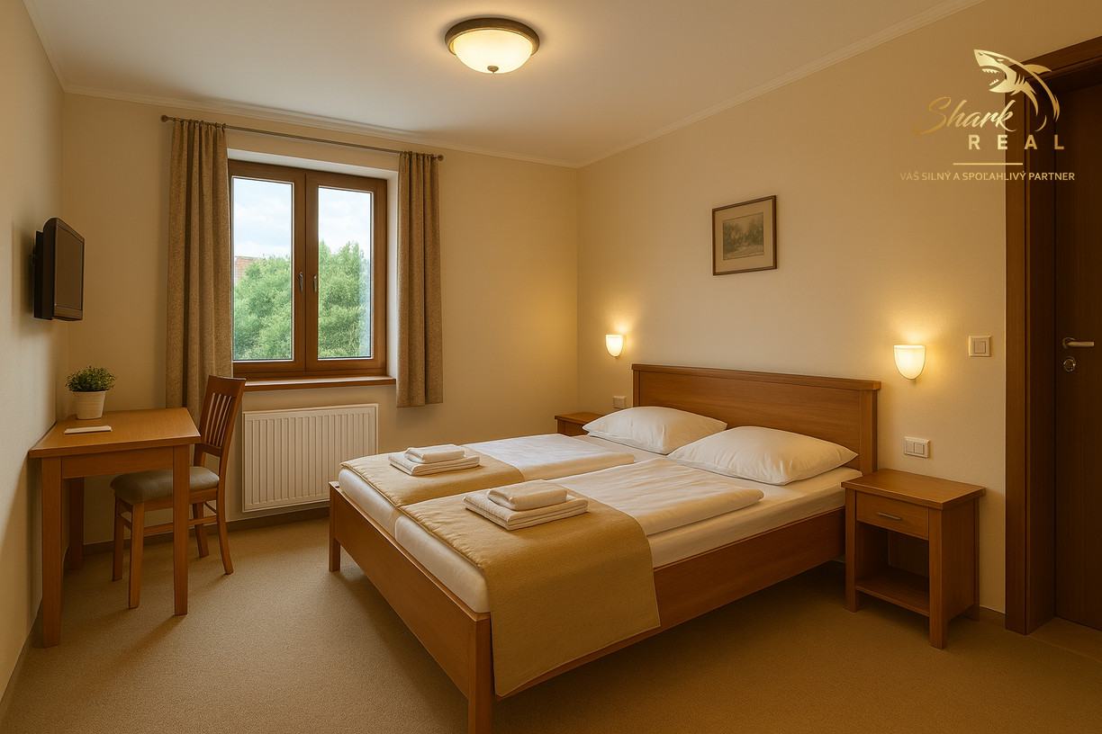 Penzión s reštauráciou v pokojnej lokalite Nitrianskeho kraja