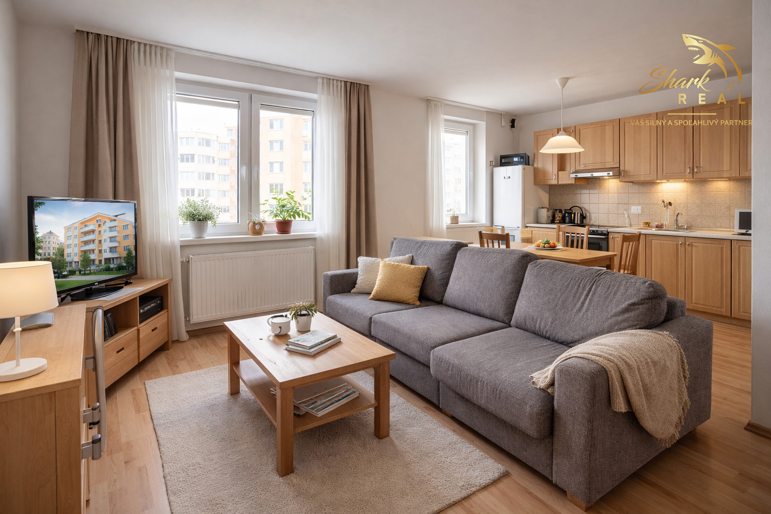 PONÚKNITE 3-izbový byt v Trebišove 