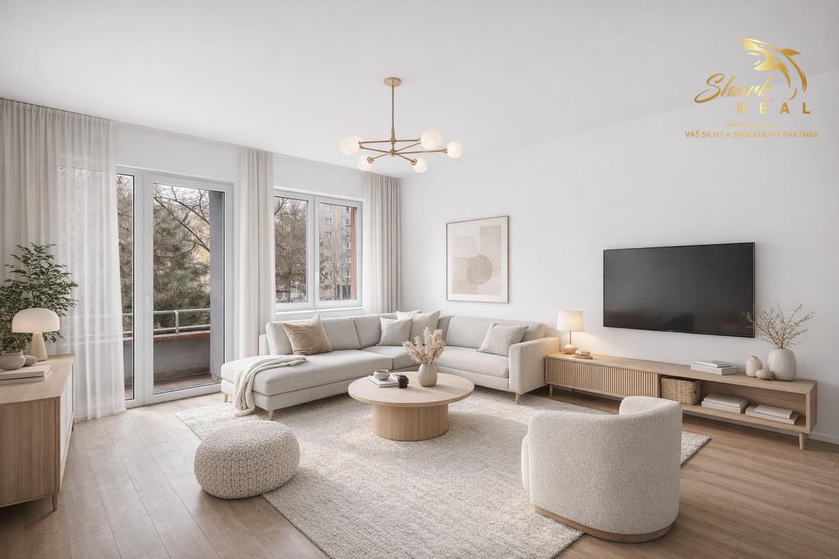 4i byt s otvorenou dispozíciou a 2 balkónmi v srdci Starého Mesta