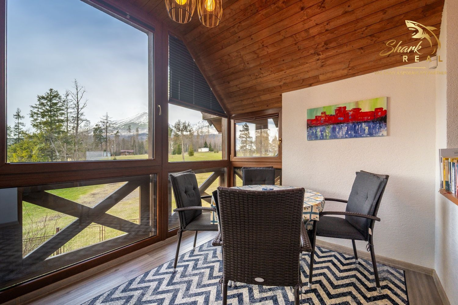 Štýlový apartmán s výhľadom na Tatranské štíty, Stará Lesná