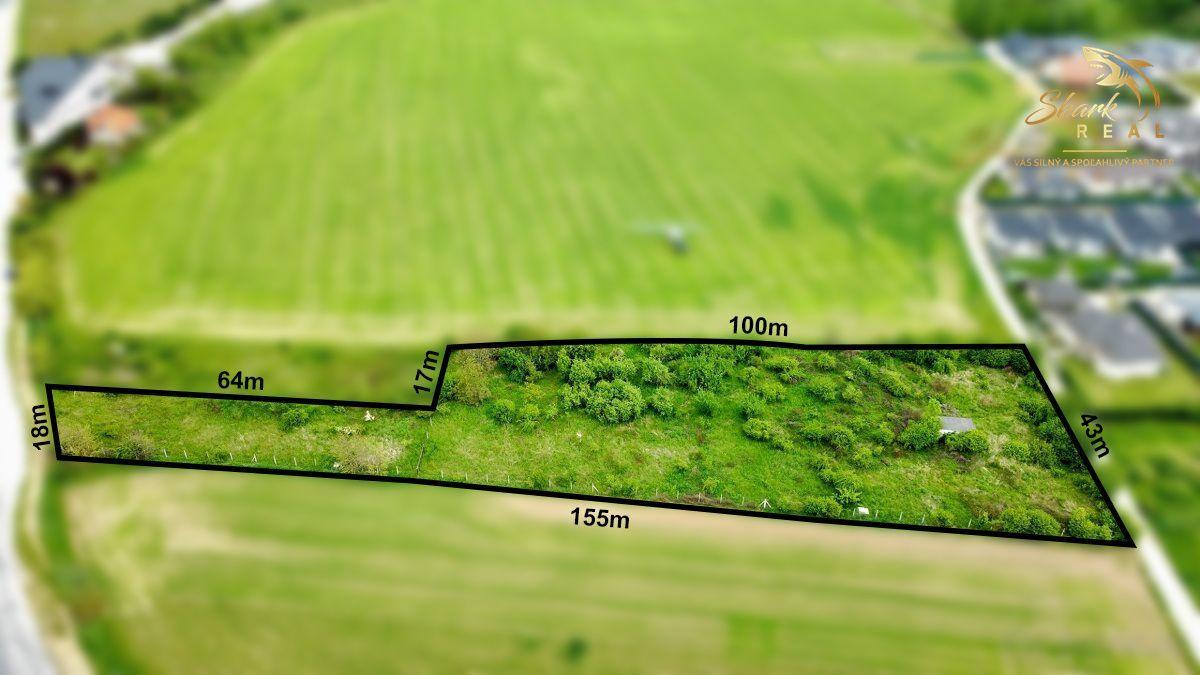 TOP CENA,  stavebný pozemok 4781m2 aj  pre developerov