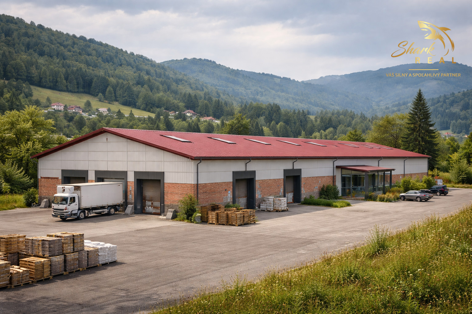 Výrobná hala v okrese Lučenec