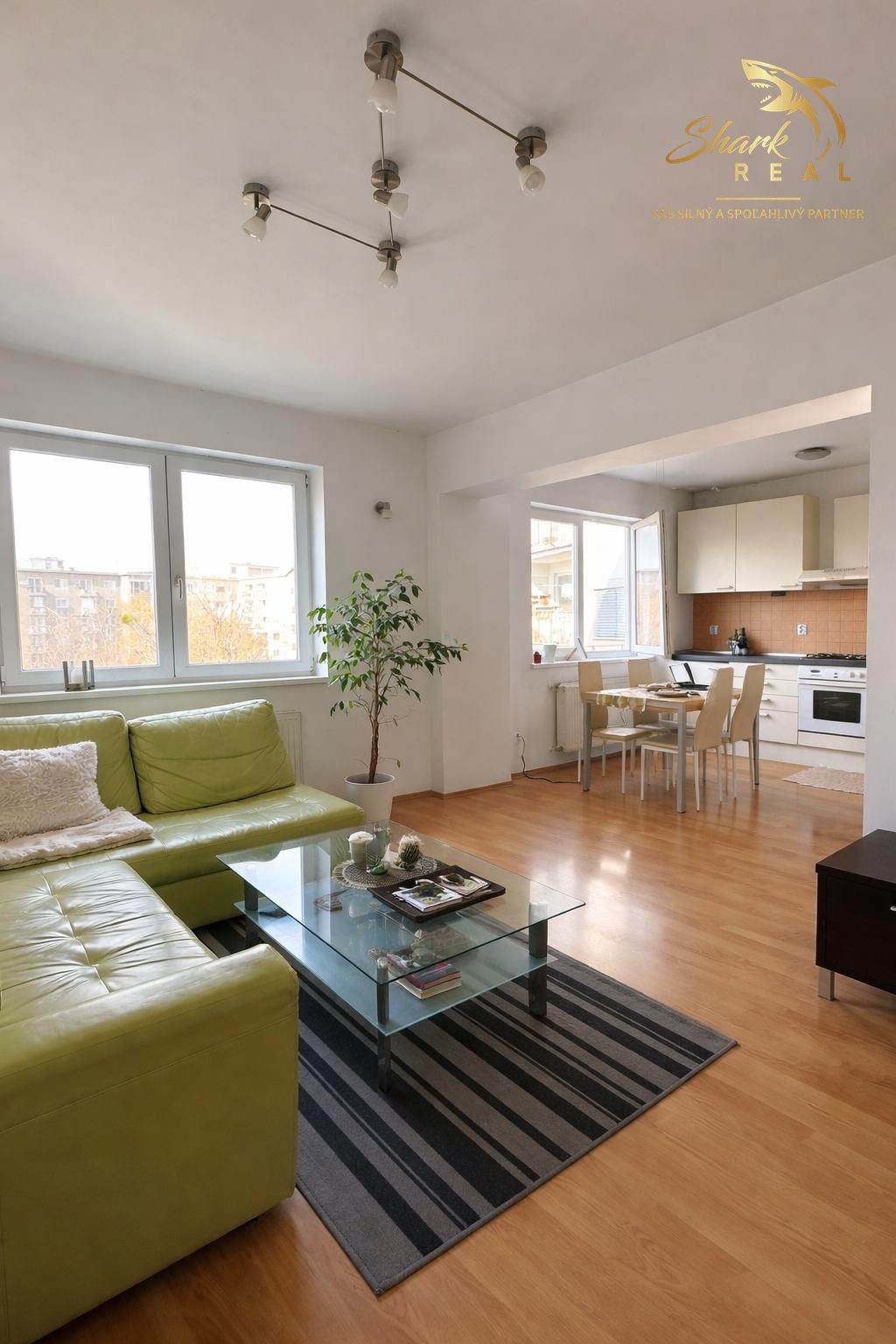 Prenájom 3-izbového bytu s balkónom na začiatku Záhradníckej