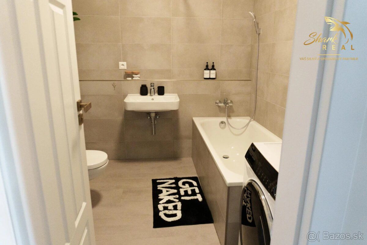 Na prenájom kompletne zariadený 2-izbový apartmán v centre Bratislavy – Vysoká ulica