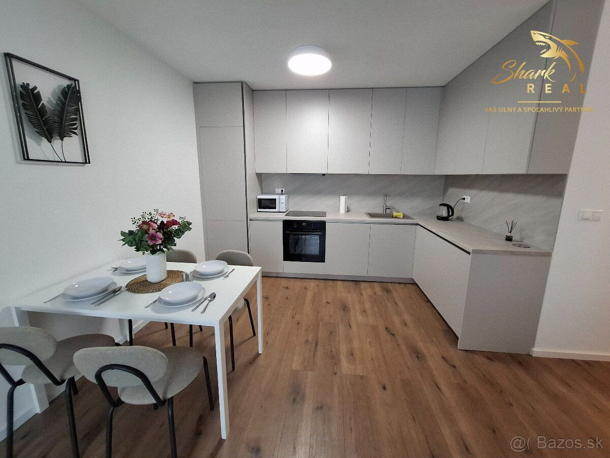 Ponúkame na prenájom svetlý a moderne zariadený 2-izbový byt v novostavbe Tammi