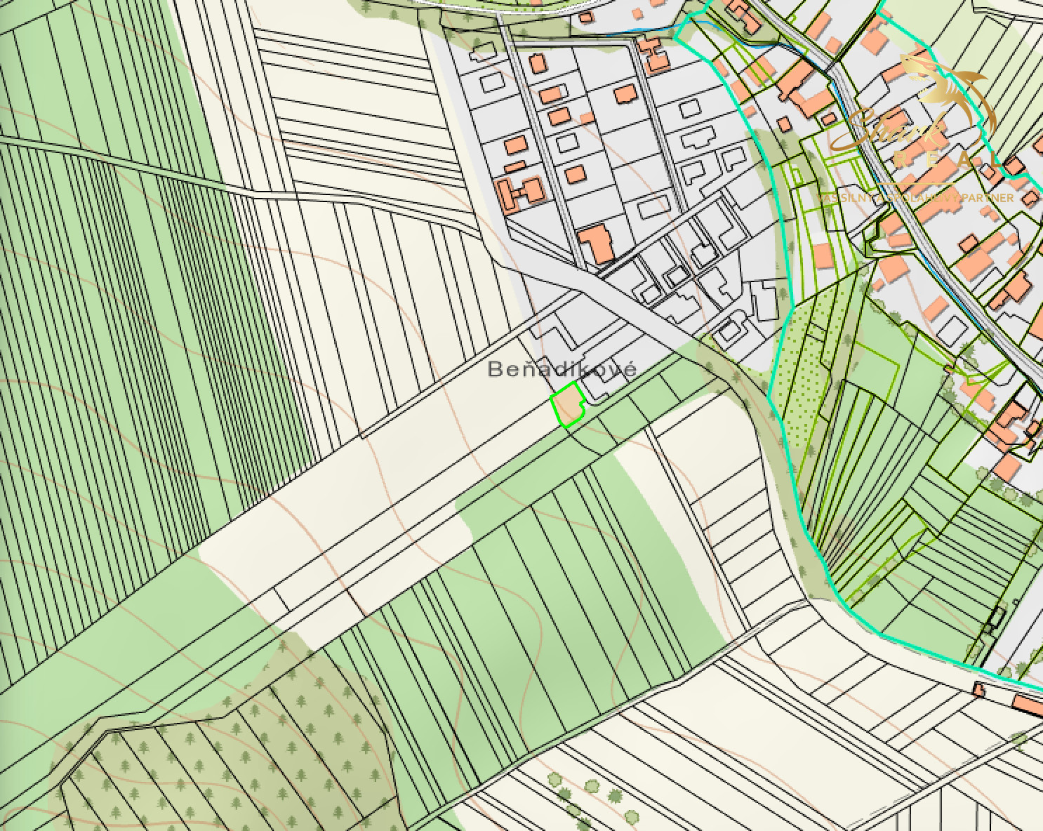 Jedinečný stavebný pozemok so záhradami a krásnymi výhľadmi v Ižipovciach – spolu približne 3 300 m²