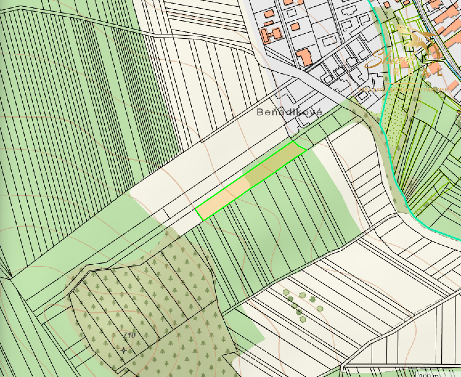 Jedinečný stavebný pozemok so záhradami a krásnymi výhľadmi v Ižipovciach – spolu 3 300 m²