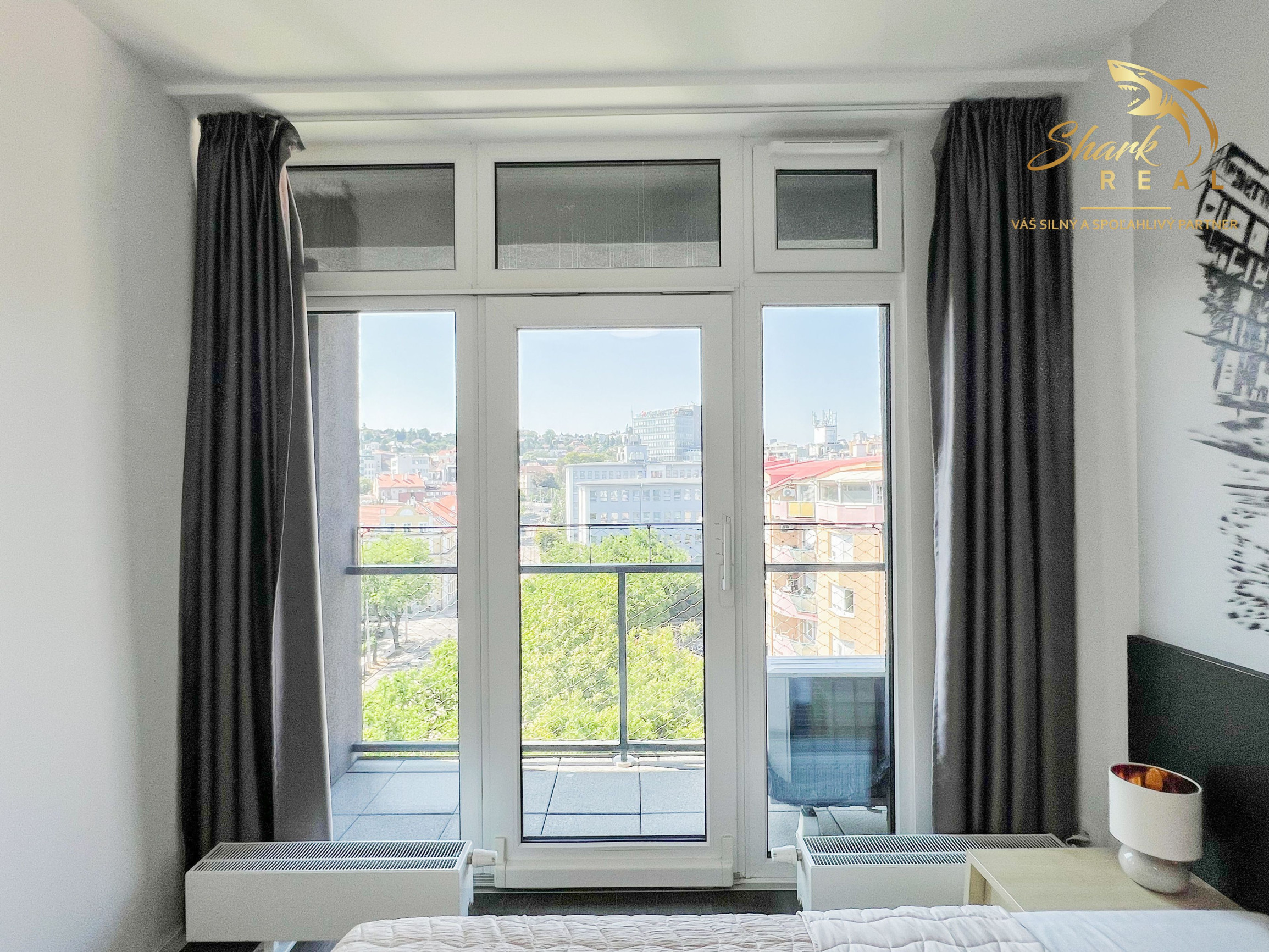 Terasa s výhľadom na celé mesto, všetko na skok | 2i, 47 m² | 7. posch. | Centrum Bratislavy