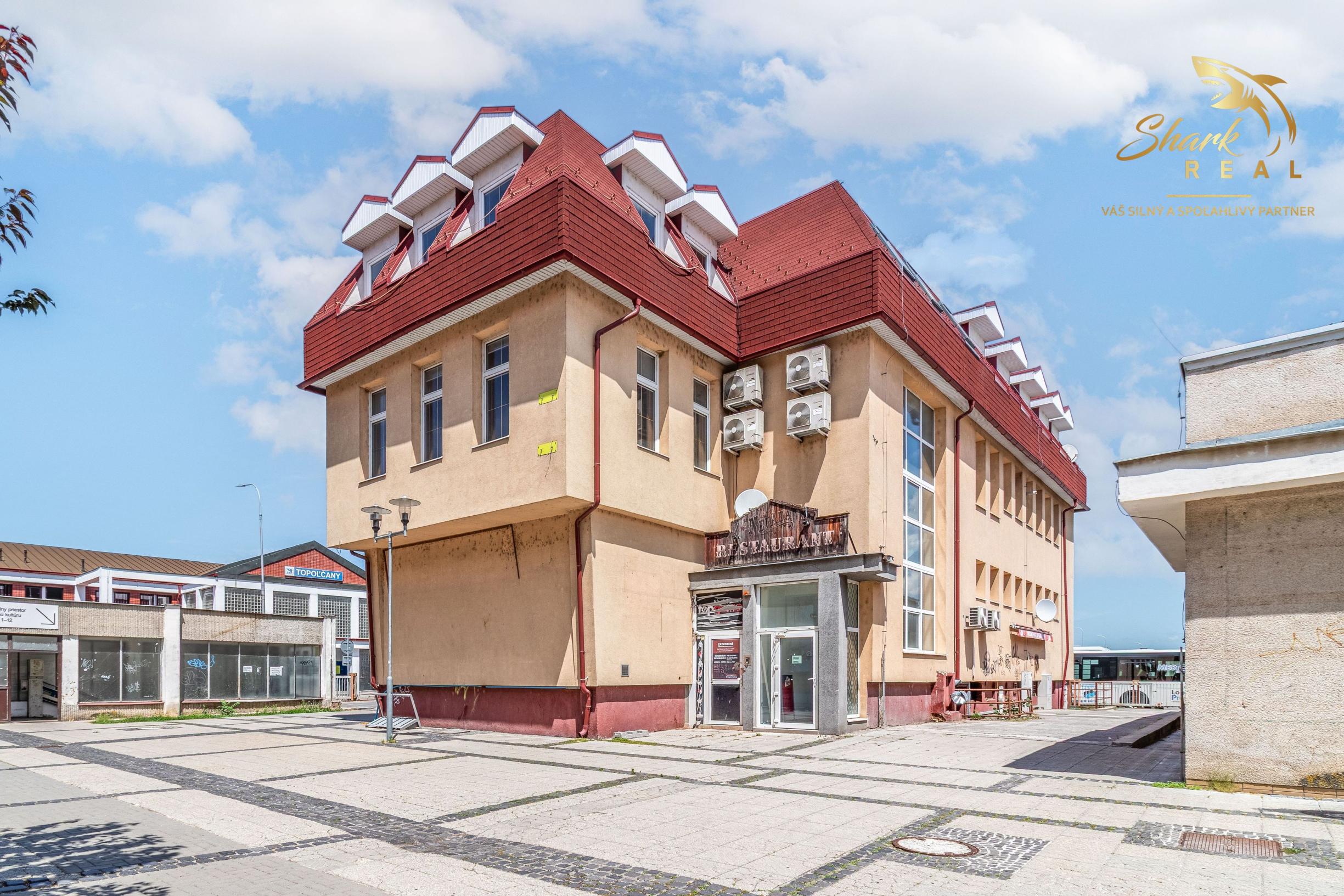 EXKLUZÍVNA INVESTIČNÁ PRÍLEŽITOSŤ V TOPOĽČANOCH – POLYFUNKČNÁ BUDOVA „NEVADA"
