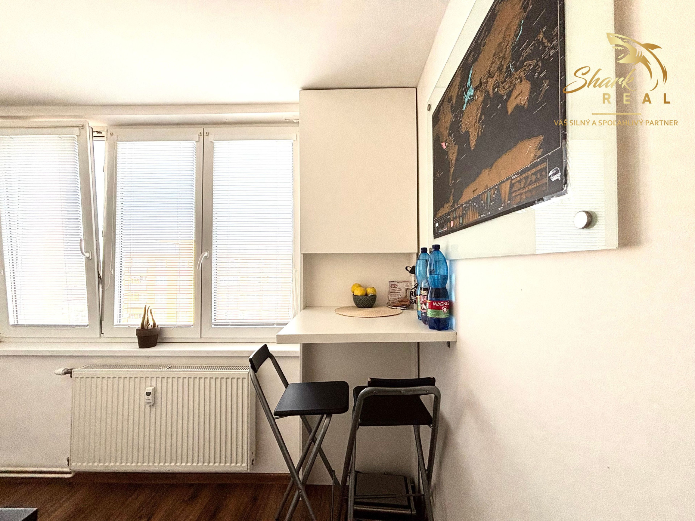 SHARK REAL/PRENÁJOM, 2 izbový byt s balkónom