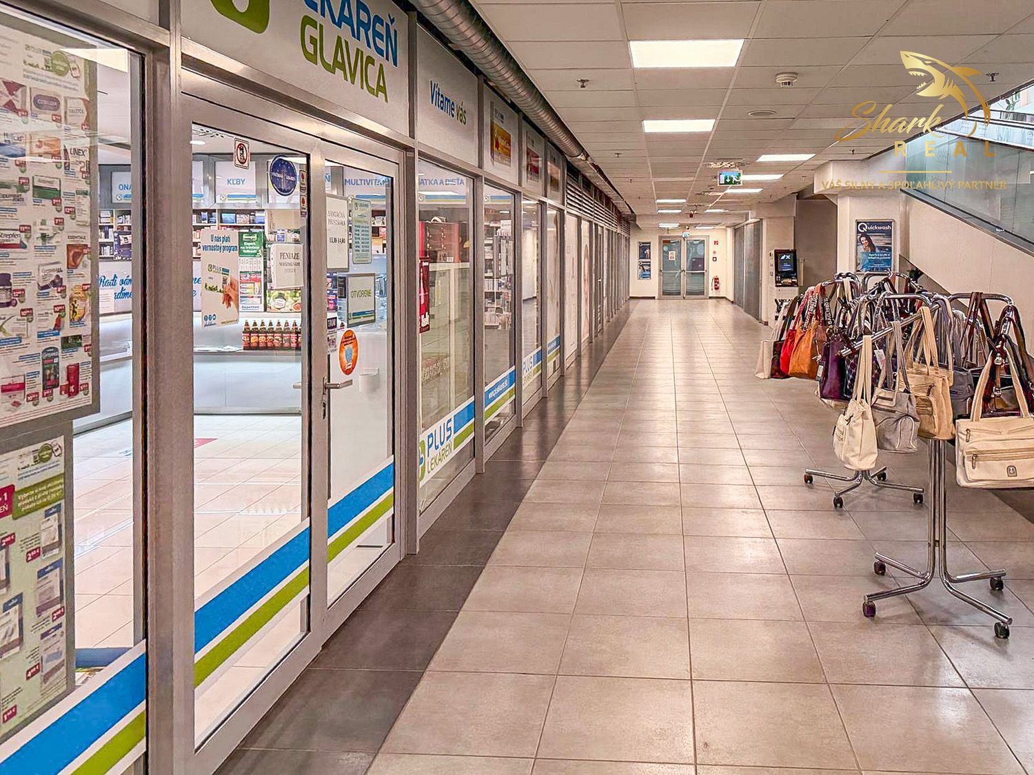 PRENÁJOM – Obchodný priestor 21,66 m² v nákupnom centre Glavica