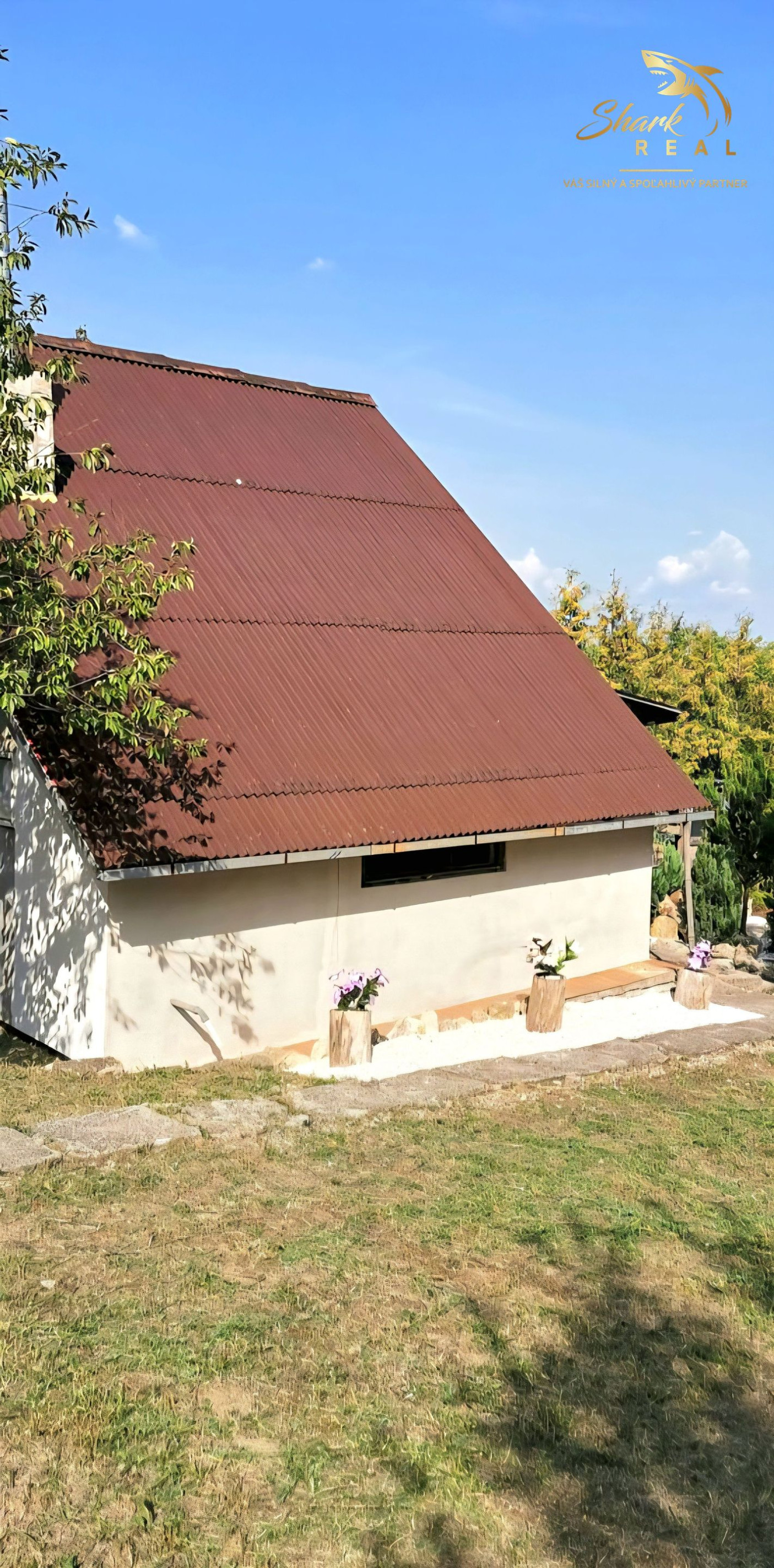 Rekreačná chata v tichej záhradkárskej oblasti Hruň – Sečovce