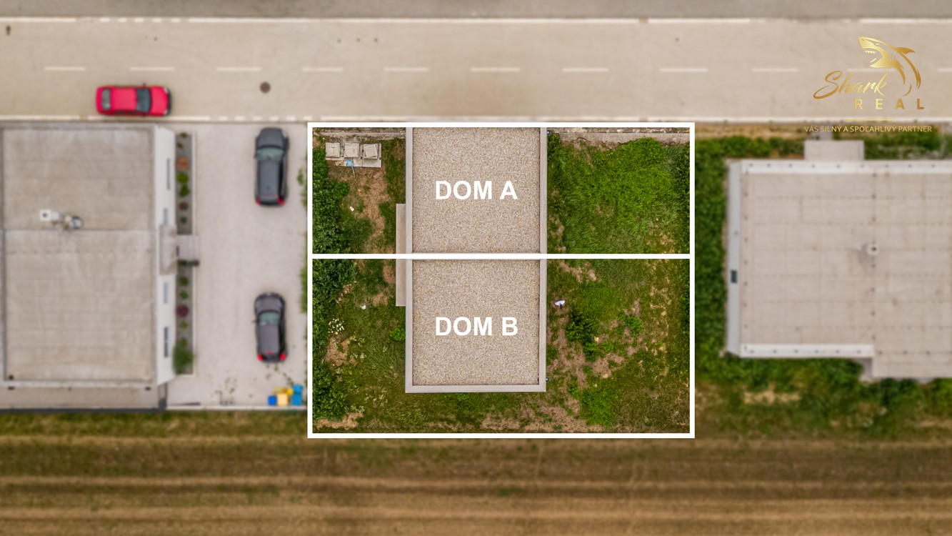Nízkoenergetický rodinný dom v dvojdome - Sokolovce