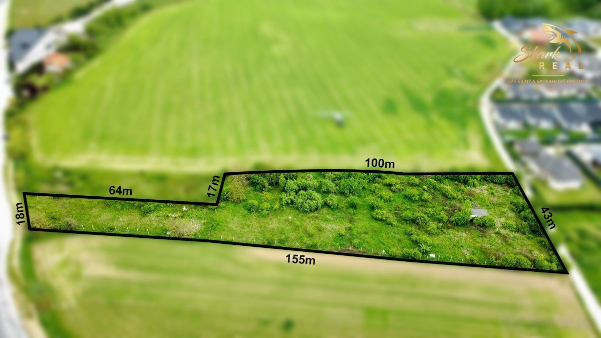 Krásny stavebný pozemok 4781m2 aj  pre developerov