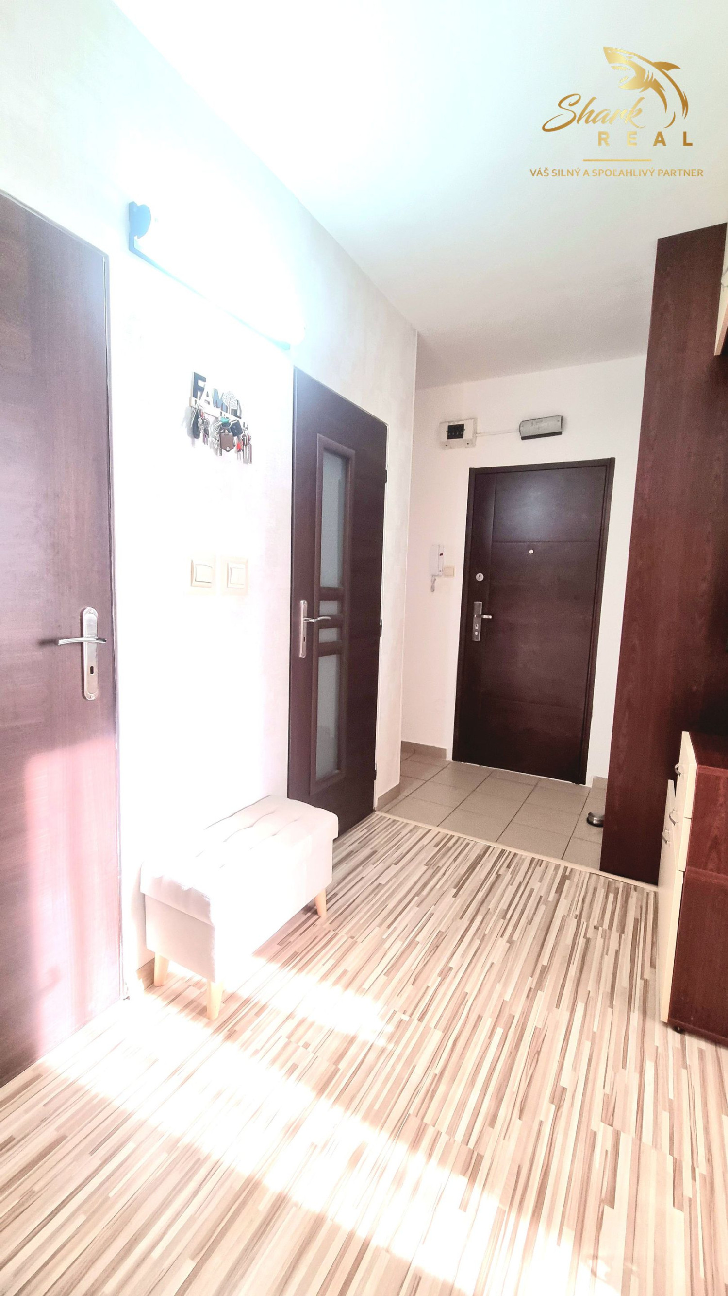 3 IZBOVÝ BYT  PO REKONŠTRUKCII S PRESKLENÝM BALKÓNOM,HODVÁBNA ULICA TREBIŠOV