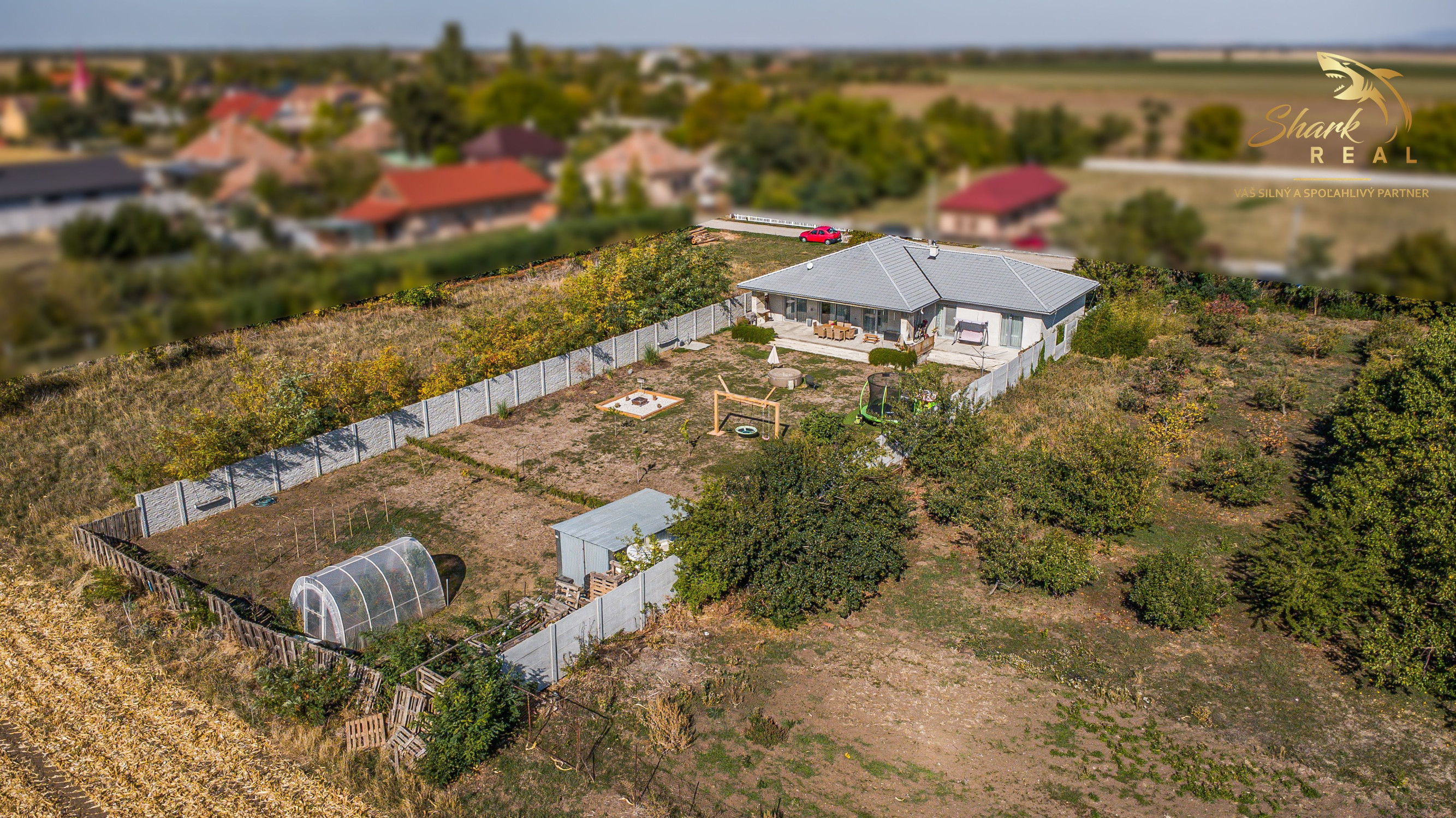 NOVÁ CENA : Novostavba rodinného bungalovu s veľkorysým pozemkom a prémiovým štandardom - Šurany