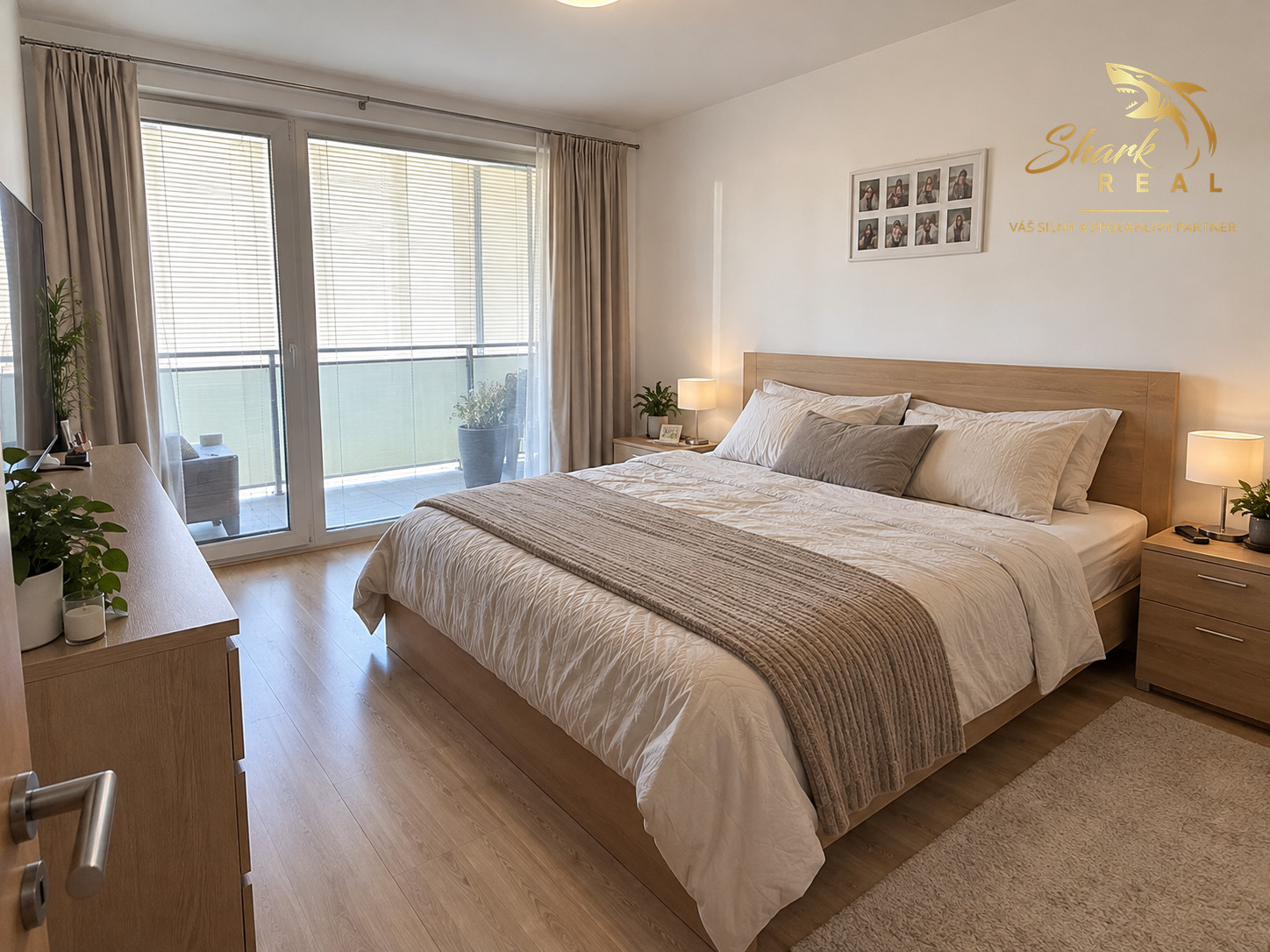 BÝVANIE V SRDCI PIEŠŤAN – 3 IZBY, 90 m² A PRIESTRANNÁ LOGGIA
