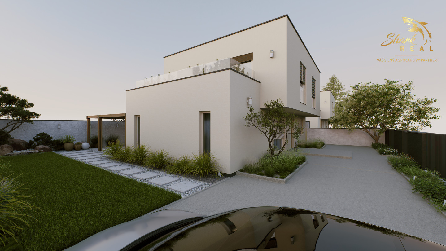 LUXUSNÁ MESTSKÁ 5-IZBOVÁ VILA SO STREŠNOU TERASOU | SENEC – KYSUCKÁ ULICA