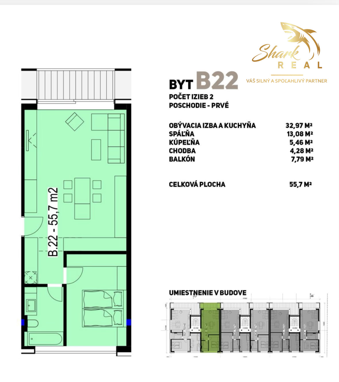 SHARK REAL / PREDAJ NOVÝCH BYTOV V PREŠOVE