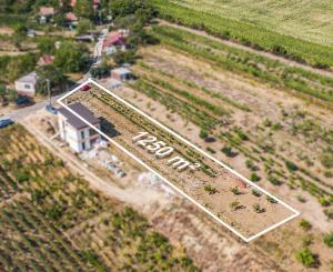Slnečný pozemok s viničom a nádherným výhľadom