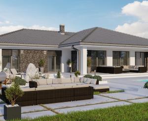 Na predaj: Novostavba rodinného bungalovu s veľkorysým pozemkom a prémiovým štandardom - Šurany