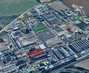 Hala s pozemkami v priemyselnej zóne v Trnave