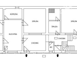 Čiastočne zrekonštruovaný dom vo výbornej lokalite s garážou