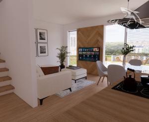 Predaj novostavba 3 3-izbové mezonety s balkónom, Banka