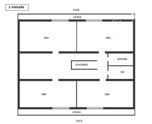 Priestranný 3-podlažný rodinný dom, pozemok 3544 m2