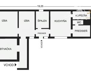 Rodinný dom s chatkou ideálny na rekonštrukciu v obci Považany