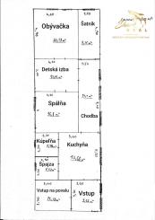 Nová cena! Vidiecky dom neďaleko Arboréta Mlyňany