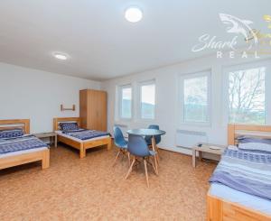  Na predaj ubytovací objekt v obci Koškovce – 26 izieb, parkovanie, garáže 