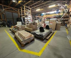 Skladový areál v priemyselnej oblasti v Nitre