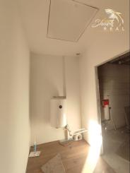 Byt v novostavbe so záhradou neďaleko tajchu Nová Baňa