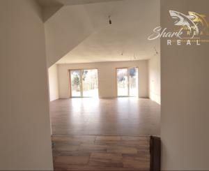 Byt v novostavbe so záhradou neďaleko tajchu Nová Baňa