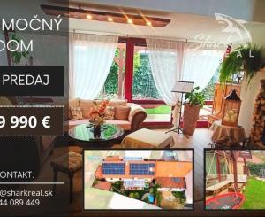 NOVÁ CENA! Výnimočný rodinný dom v krásnej prírode Štiavnických vrchov