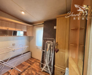 Záhrada s mobilným domčekom