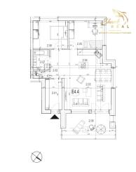 NOVOSTAVBA 3i byt s 2 Parkovacími miestami hneď pred bytom, KOMPLET Zariadený