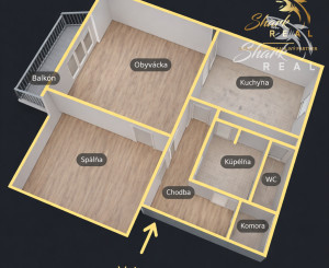 HĽADÁM    2 izbový, prípadne 2,5 izbový byt v Prešove