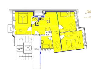 Investičná príležitosť v centre Bratislavy – 3-izbový byt po rekonštrukcii, ideálny na dlhodobý aj krátkodobý prenájom