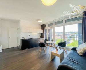 Terasa s výhľadom na celé mesto, všetko na skok | 2i, 47 m² | 7. posch. | Centrum Bratislavy