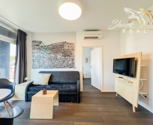 Terasa s výhľadom na celé mesto, všetko na skok | 2i, 47 m² | 7. posch. | Centrum Bratislavy