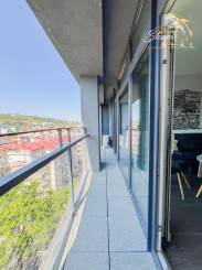 Terasa s výhľadom na celé mesto, všetko na skok | 2i, 47 m² | 7. posch. | Centrum Bratislavy