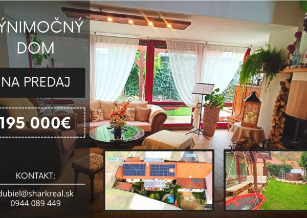 Výnimočná chata v krásnej prírode Štiavnických vrchov