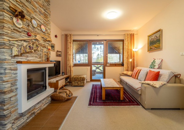 Štýlový apartmán s výhľadom na Tatranské štíty, Stará Lesná
