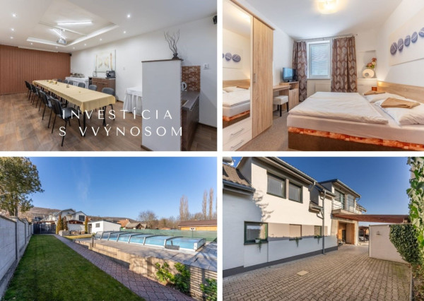 ***SKVELÁ INVESTÍCIA -  NEHNUTEĽNOSŤ  20 km od Trnavy***Podnikanie, Domov, Zabezpečený výnos***