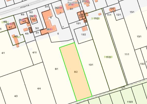 TOP PONUKA! Stavebný pozemok Rastislavice I 2884 m2