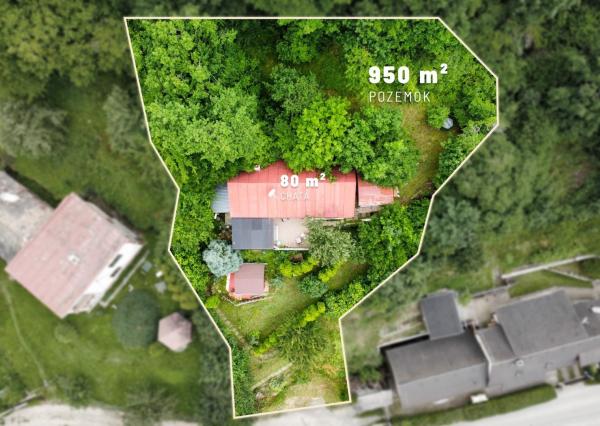 PREDANÉ! Čarovná chalupa s panoramatickým výhľadom pri Banskej Štiavnici